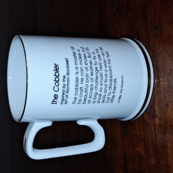 🪑 Norman Rockwell collector plates and tankard. Memories, Bedtime, Cobbler. - Picture 3 of 11